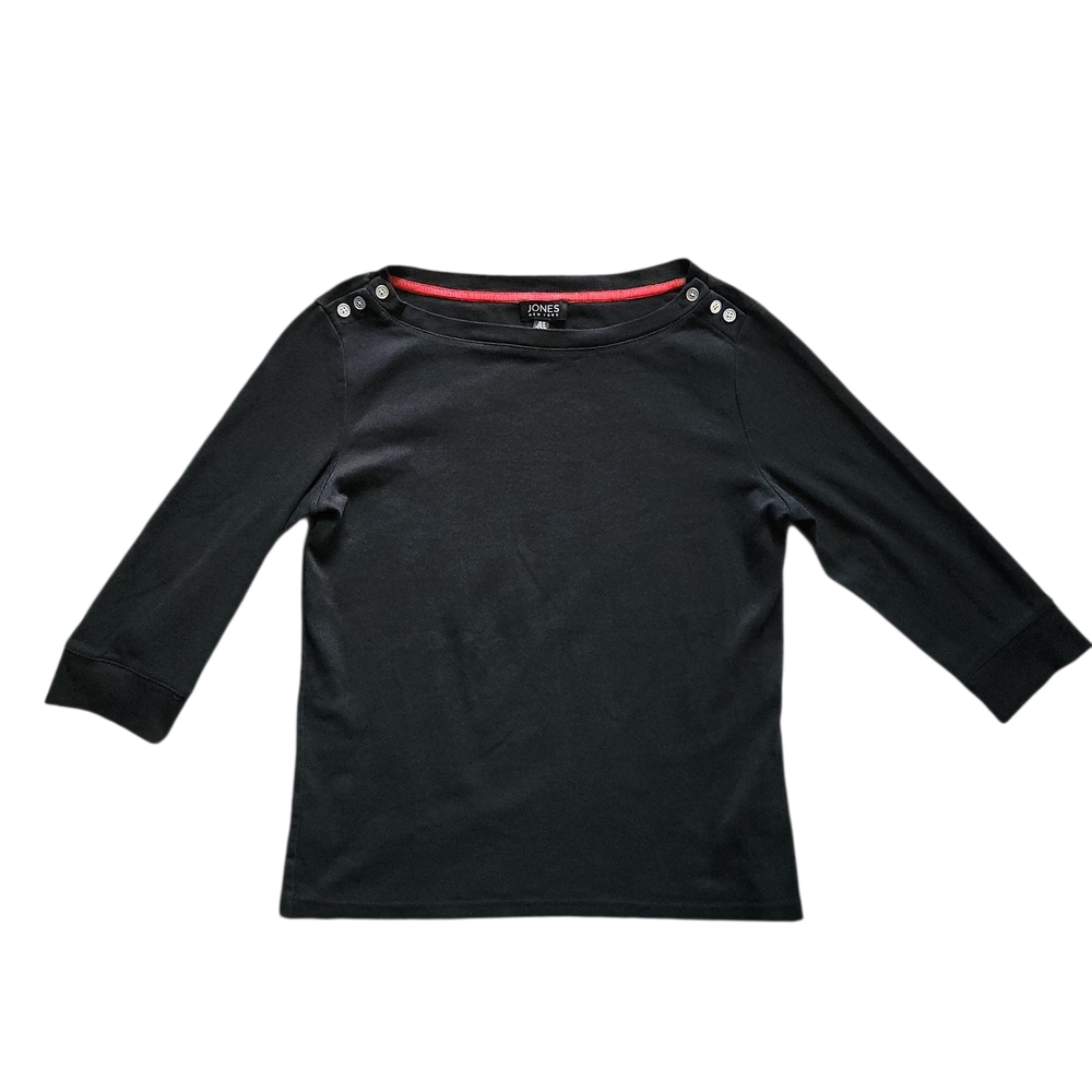 Jones New York 3/4 Sleeve Top-Size Medium